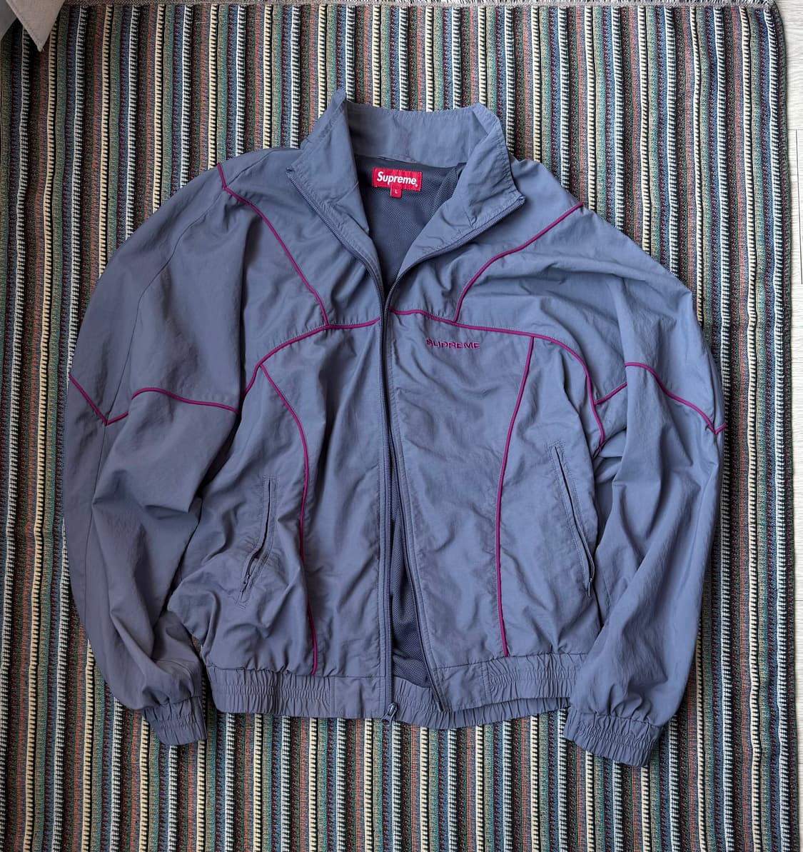 슈프림 파이핑 트랙 자켓 상품이미지2