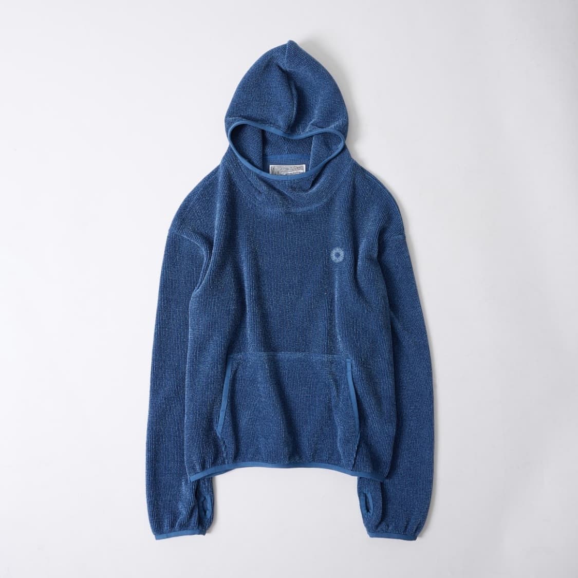 999humanity - adventure soft hoodie (blu 상품이미지1