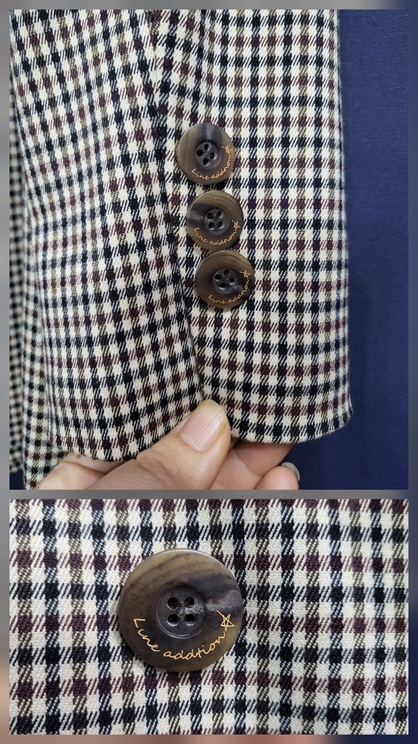 라인 어디션 벨티드 자켓 상품이미지5