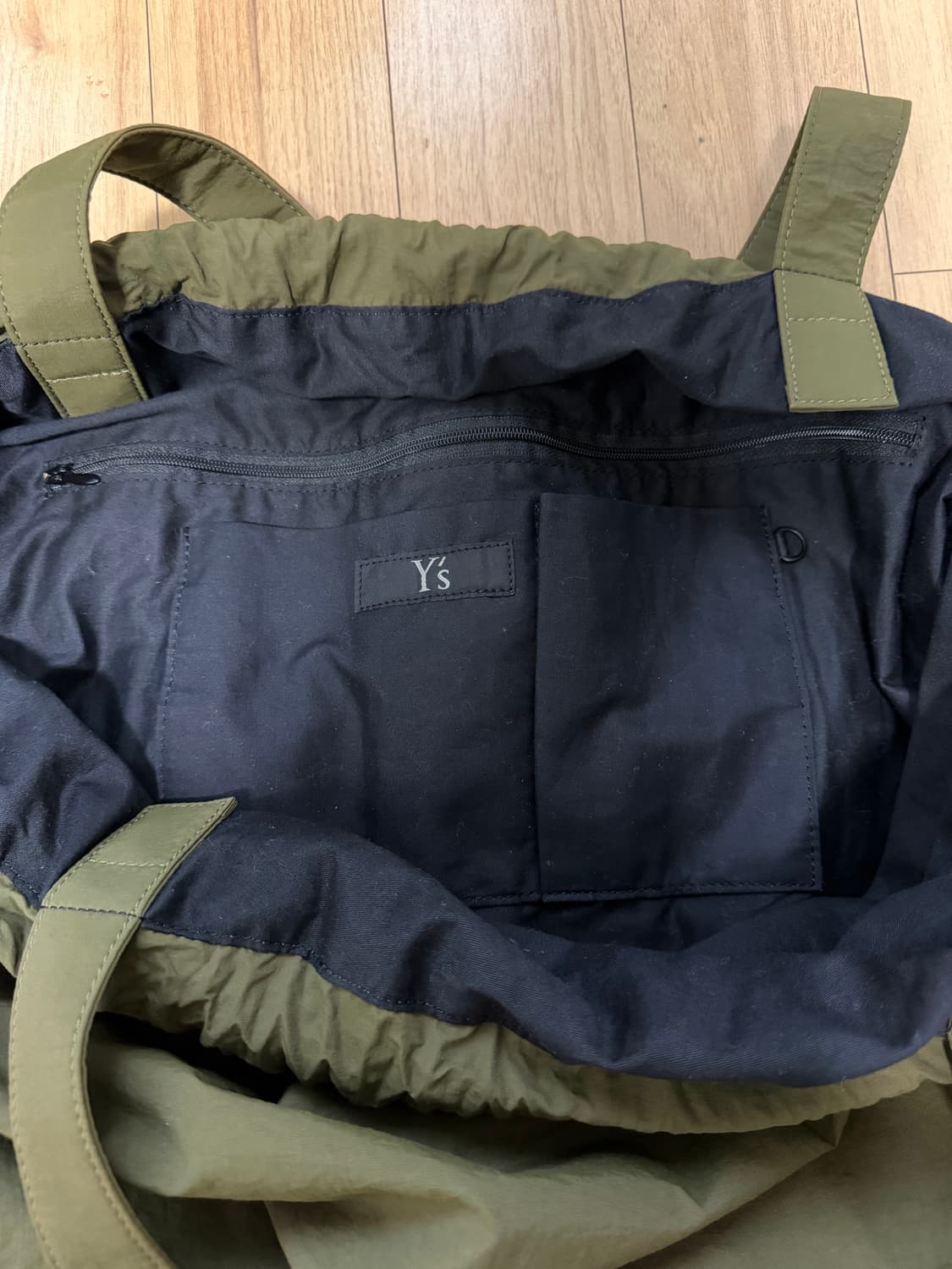 요지야마모토 Ys 투웨이 백 카키 상품이미지7