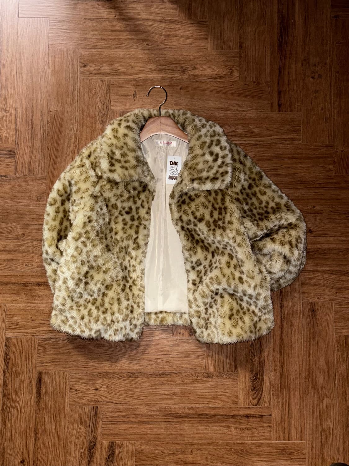 일본빈티지 레오파드 퍼자켓 상품이미지5