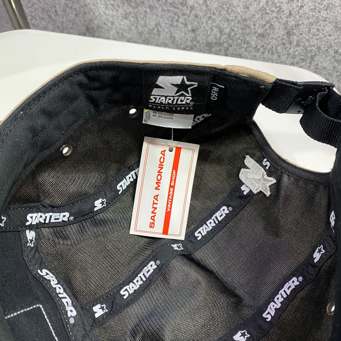 칼하트X스타터 베이지 스냅백 B3949 상품이미지4