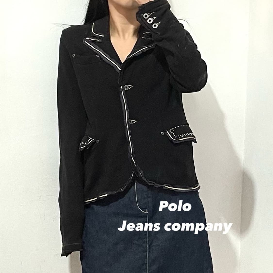 폴로 진스 컴퍼니 스티치 블레이저 상품이미지1