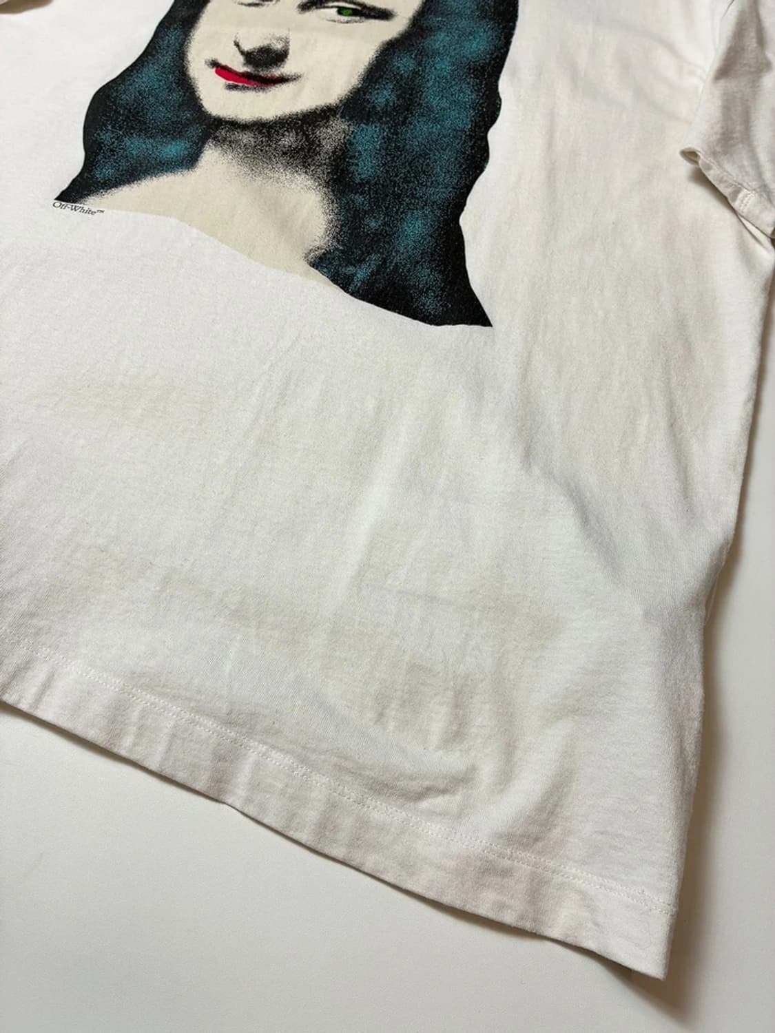 오프화이트 Off-White 모나리자 애로우 오버 숏슬리브 PN9162 상품이미지4