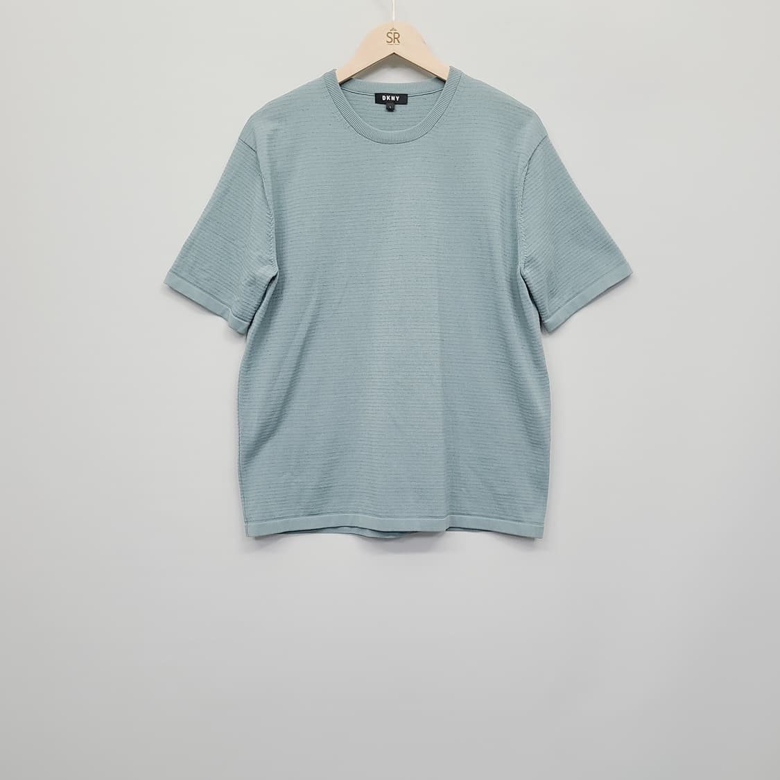 DKNY 한섬 정품 남성 텍스처 반팔 니트 (L) 상품이미지2