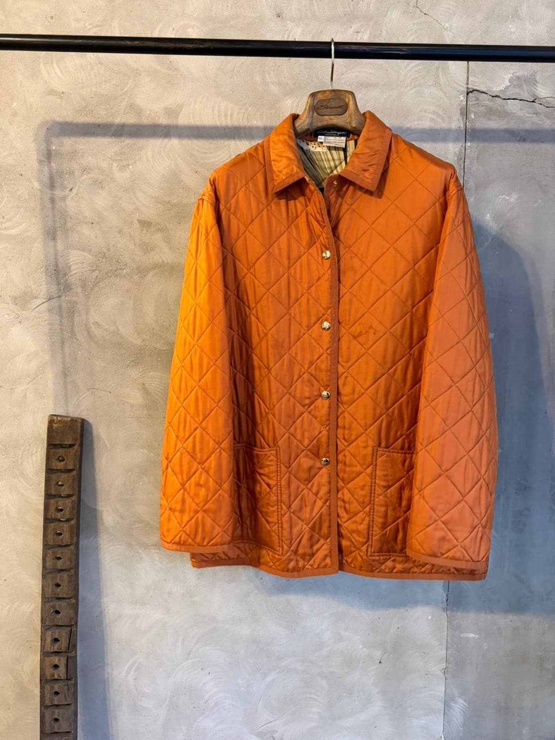 살바토레 페라가모 실크 퀼팅 자켓 66~77 상품이미지7