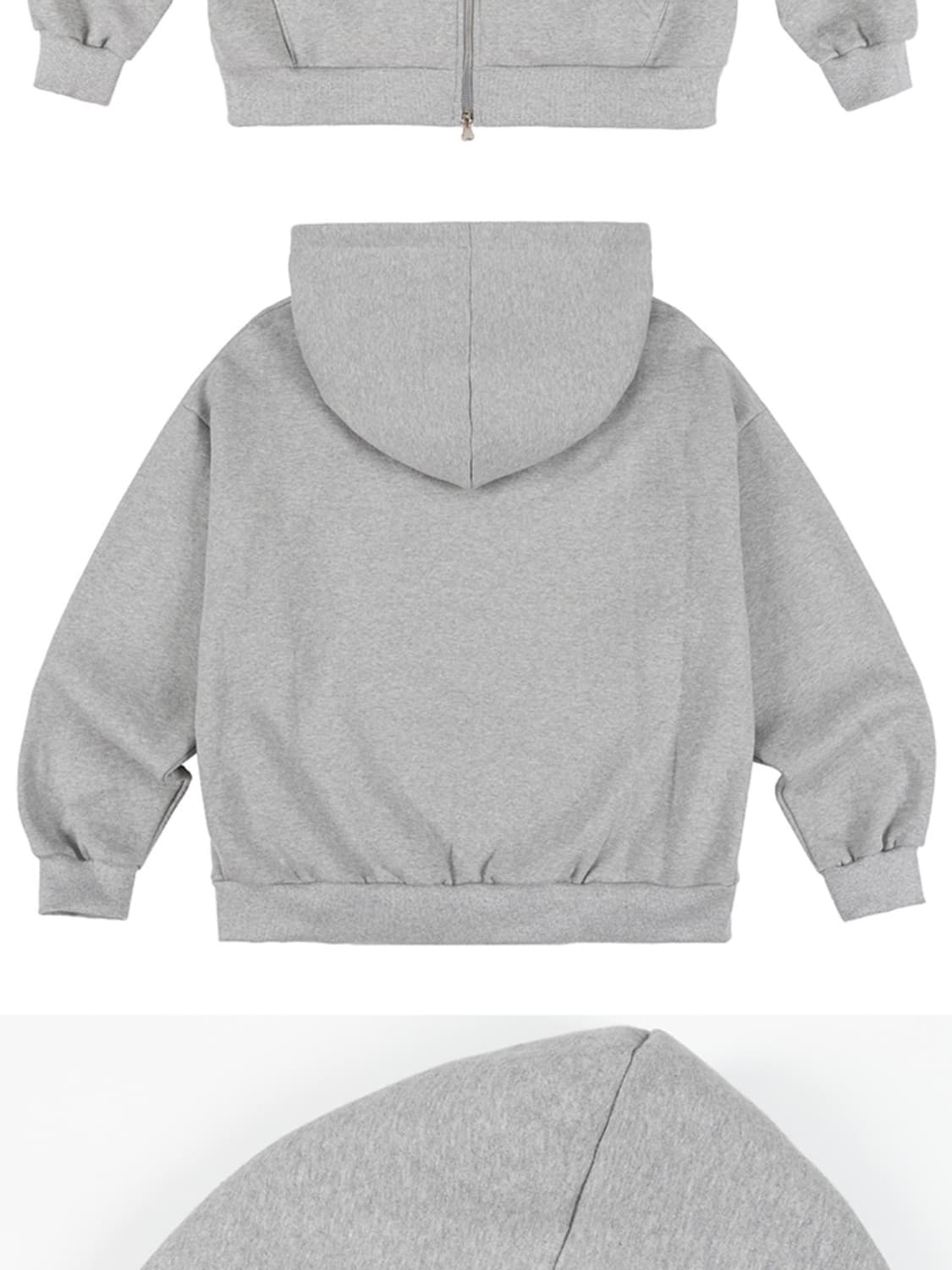 아워세이아워 기모 후드집업 메란지 상품이미지2