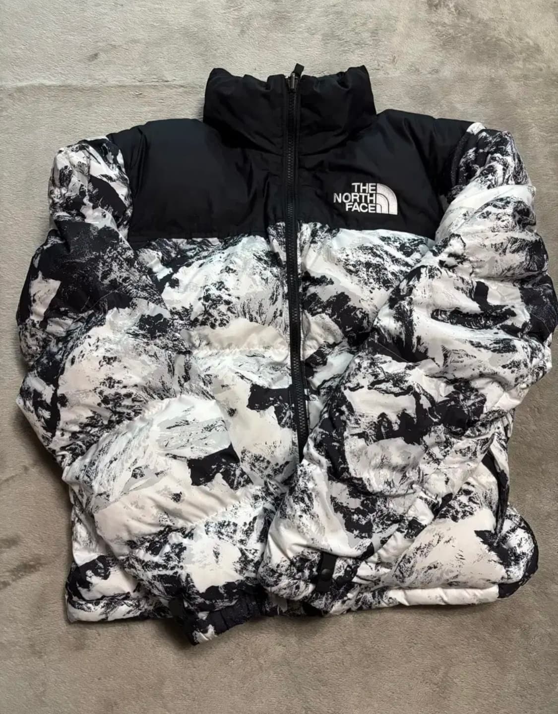 노스페이스 노벨티 눕시 뉴트럴 그레이 패딩 xs 상품이미지1