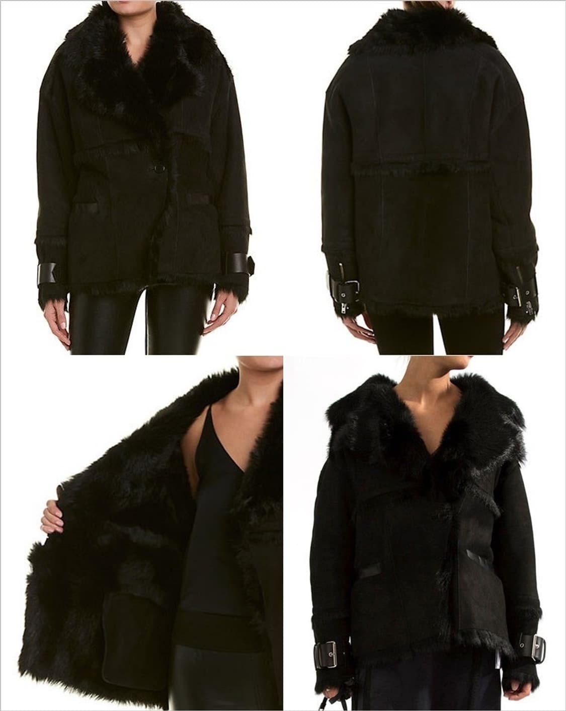 이로 IRO 천연양털 무스탕 34(M) 정품 상품이미지3