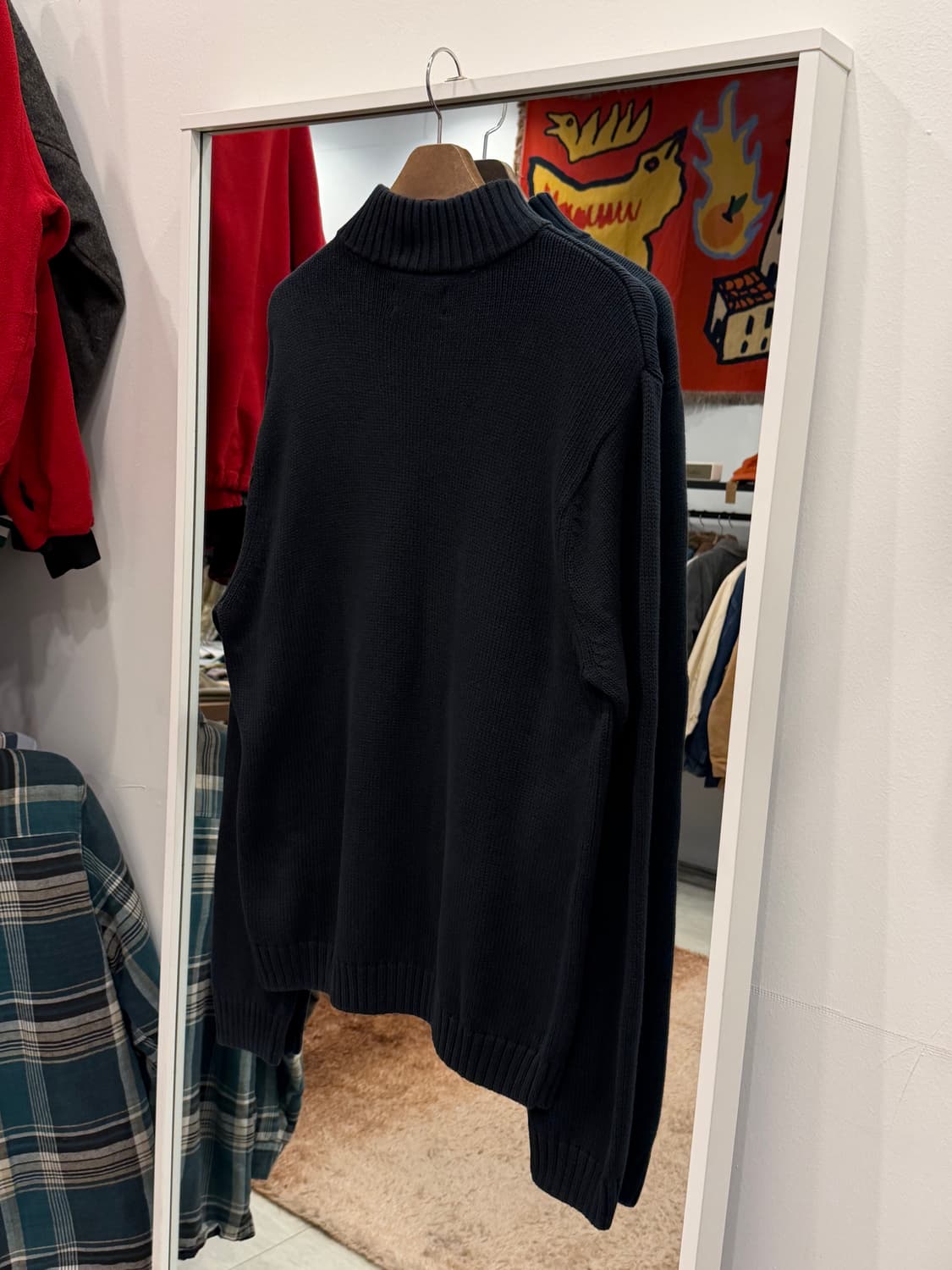 Chaps ralph lauren 챕스 랄프로렌 하프넥 쿼터 집업 니트 상품이미지6