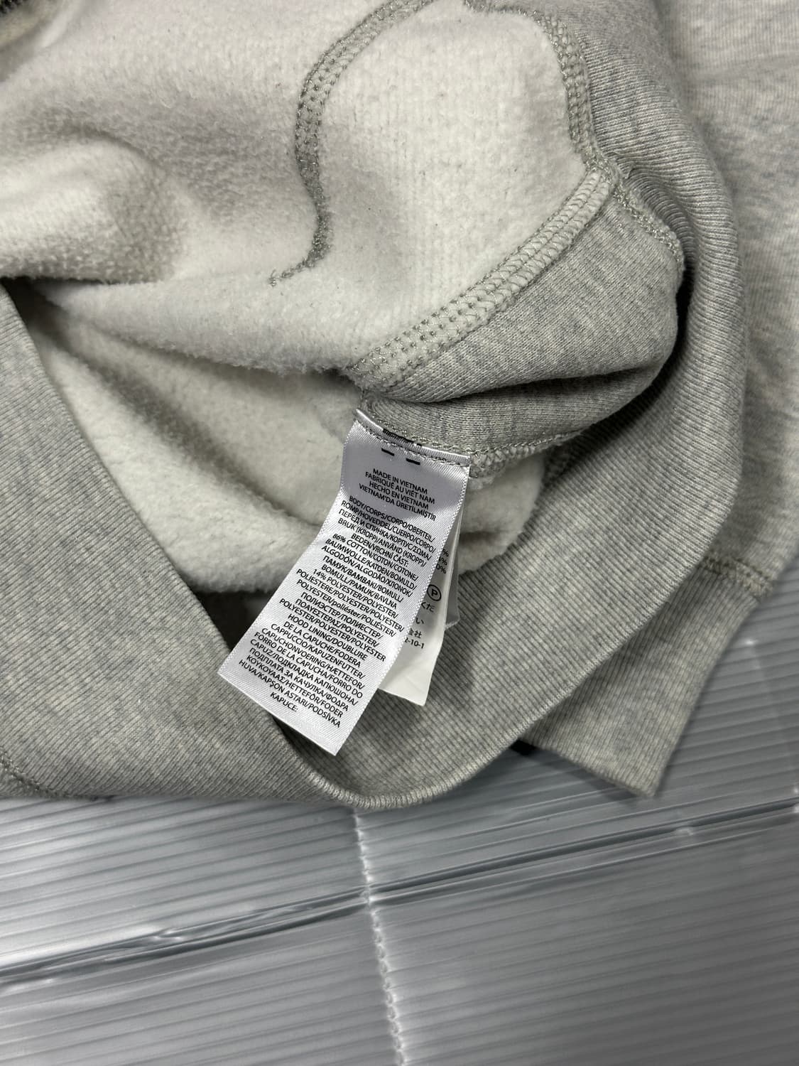 폴로 랄프로렌 후드집업 그레이 S 상품이미지6