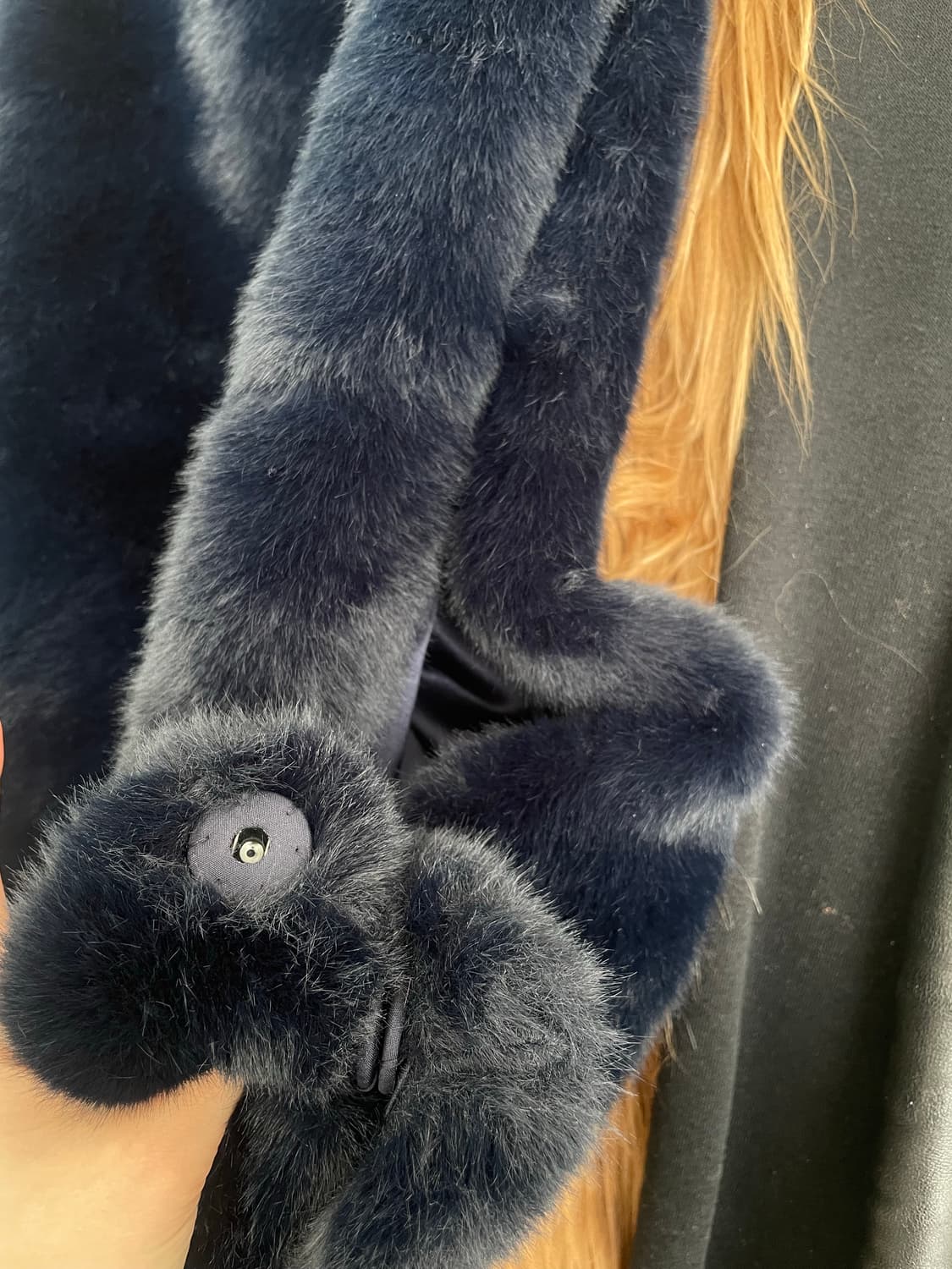 밍크털 퍼 조끼 베스트 자켓 상품이미지3