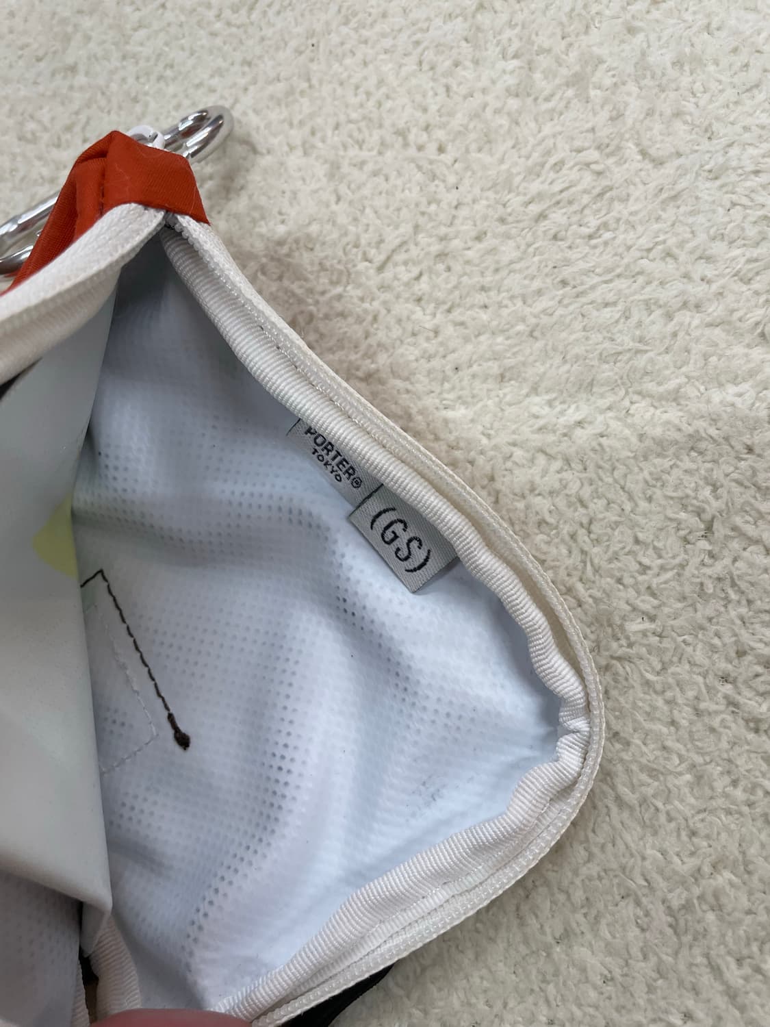 포터 카드및 동전 지갑 주황 porter 상품이미지8