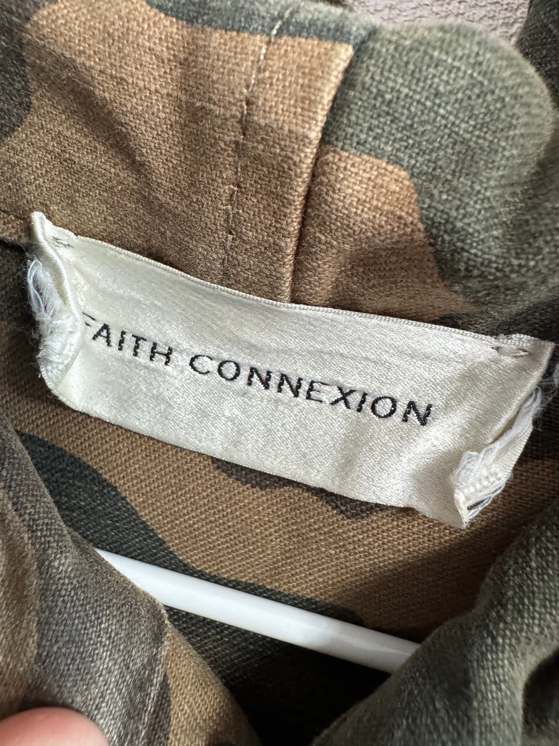 Faith Connexion 페이스커넥션 카모 야상 xs (실측 L) 상품이미지3