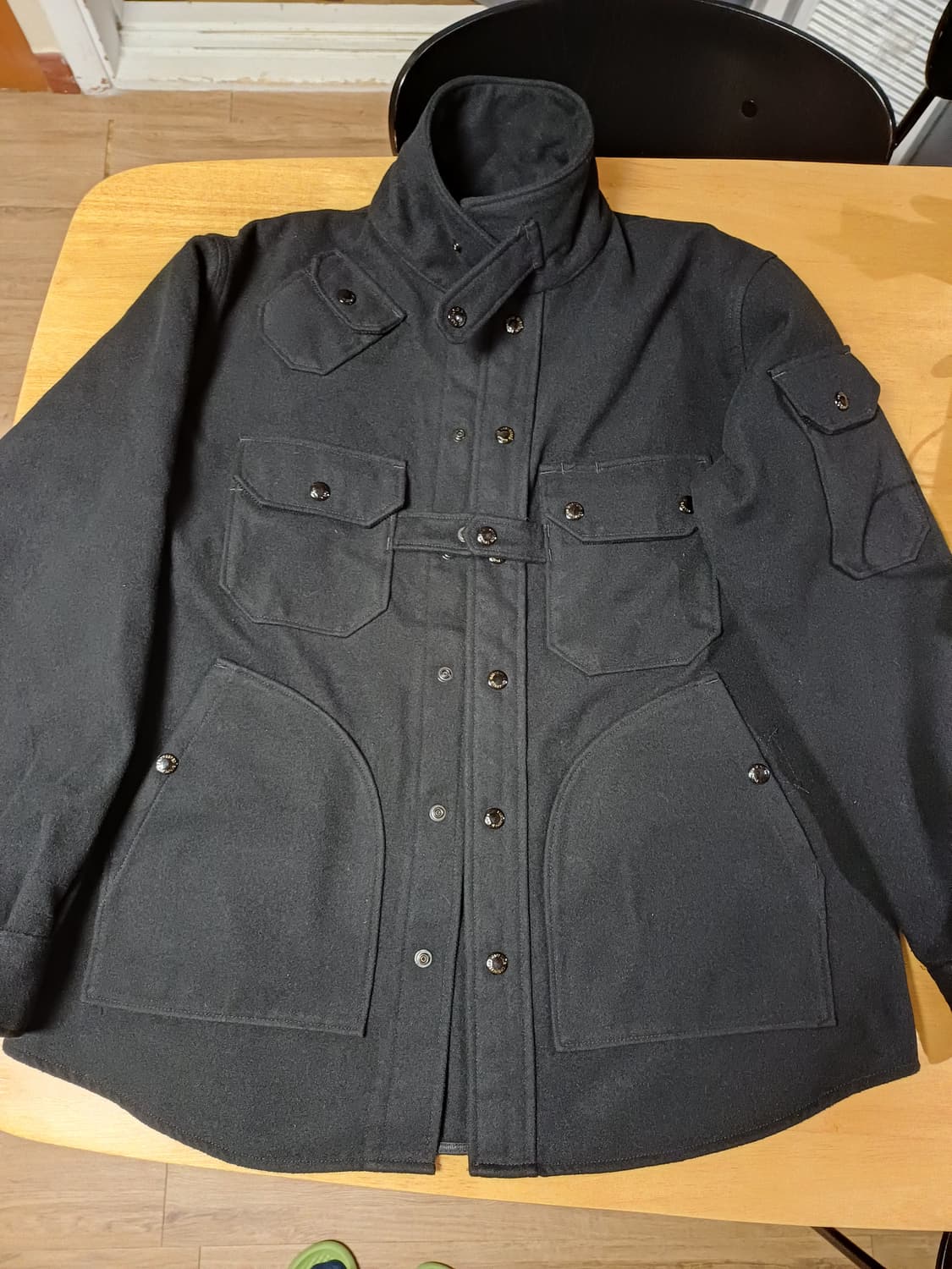 엔지니어드 가먼츠 멜튼 익스플로러 셔츠 자켓 S 상품이미지1