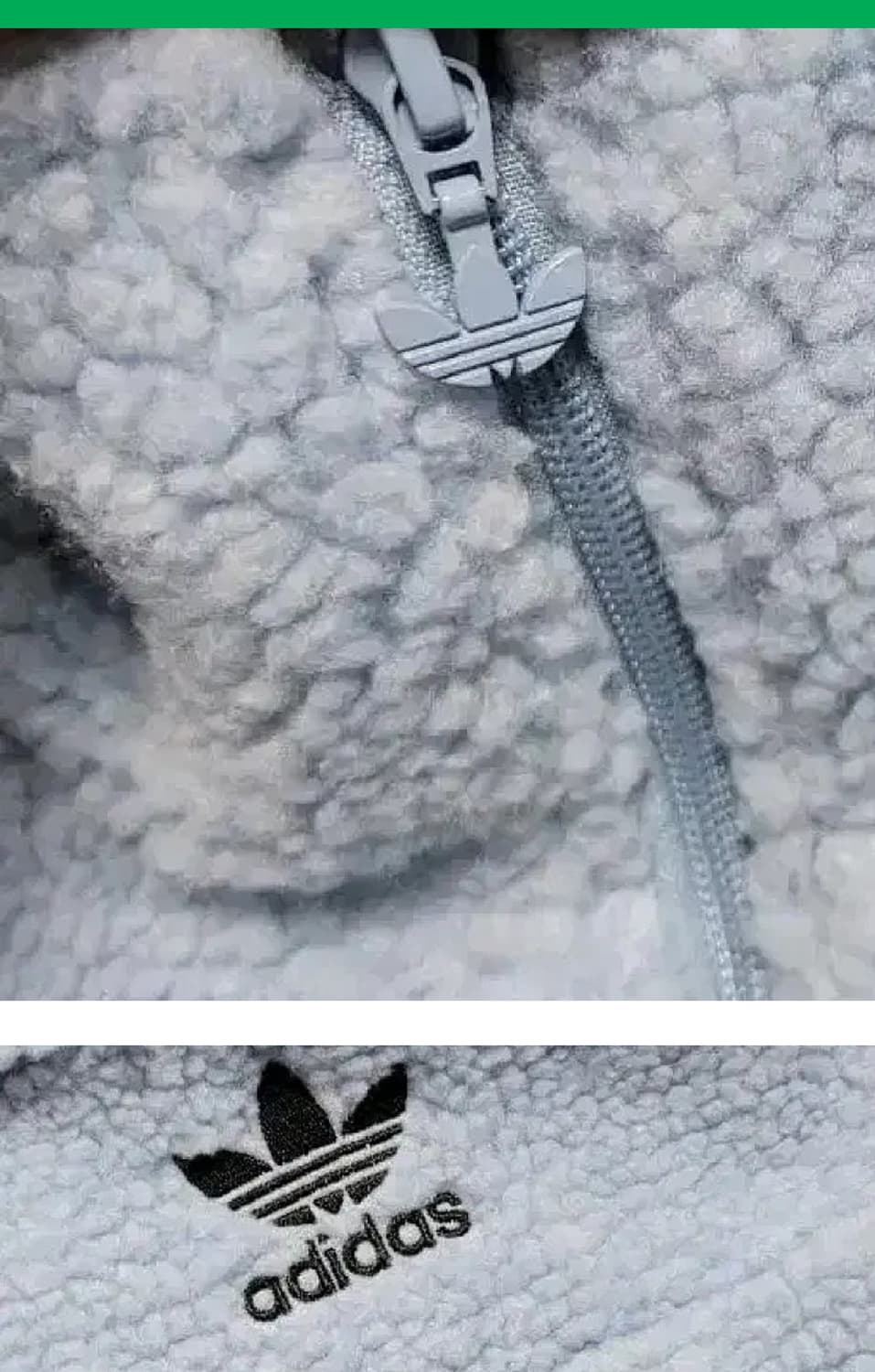 L사이즈)매장정품)아디다스 쉐르파 뽀글이 재킷 집업  상품이미지6