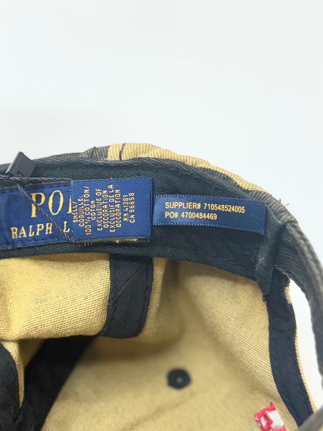 Polo Ralph Lauren 폴로 랄프로렌 카모 패턴 볼캡 상품이미지6