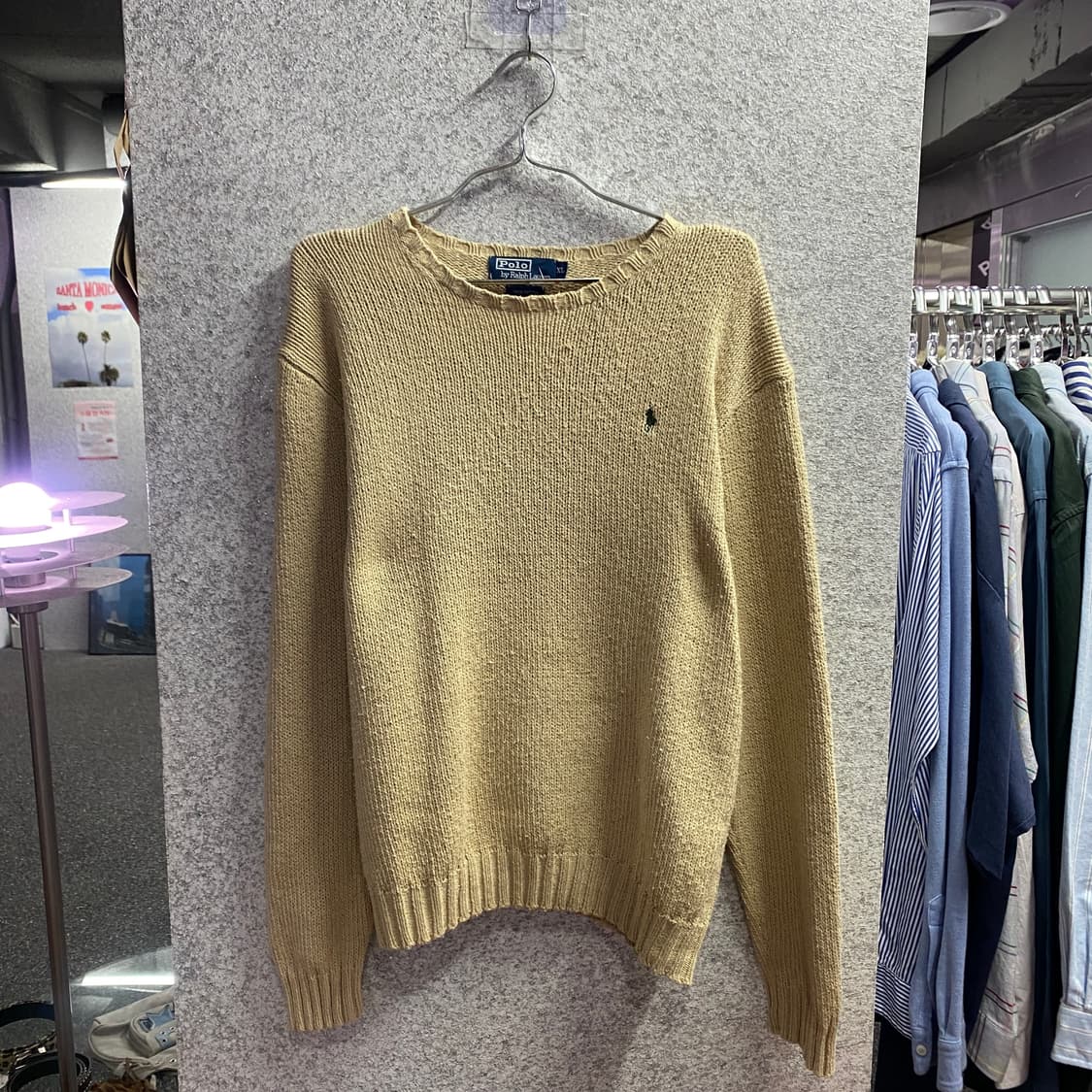 폴로랄프로렌코튼 베이직 니트 스웨터 B3989 상품이미지2