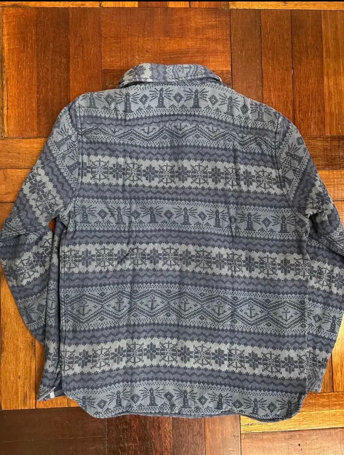 rrl 페어아일 더블페이스 셔츠 L 상품이미지2