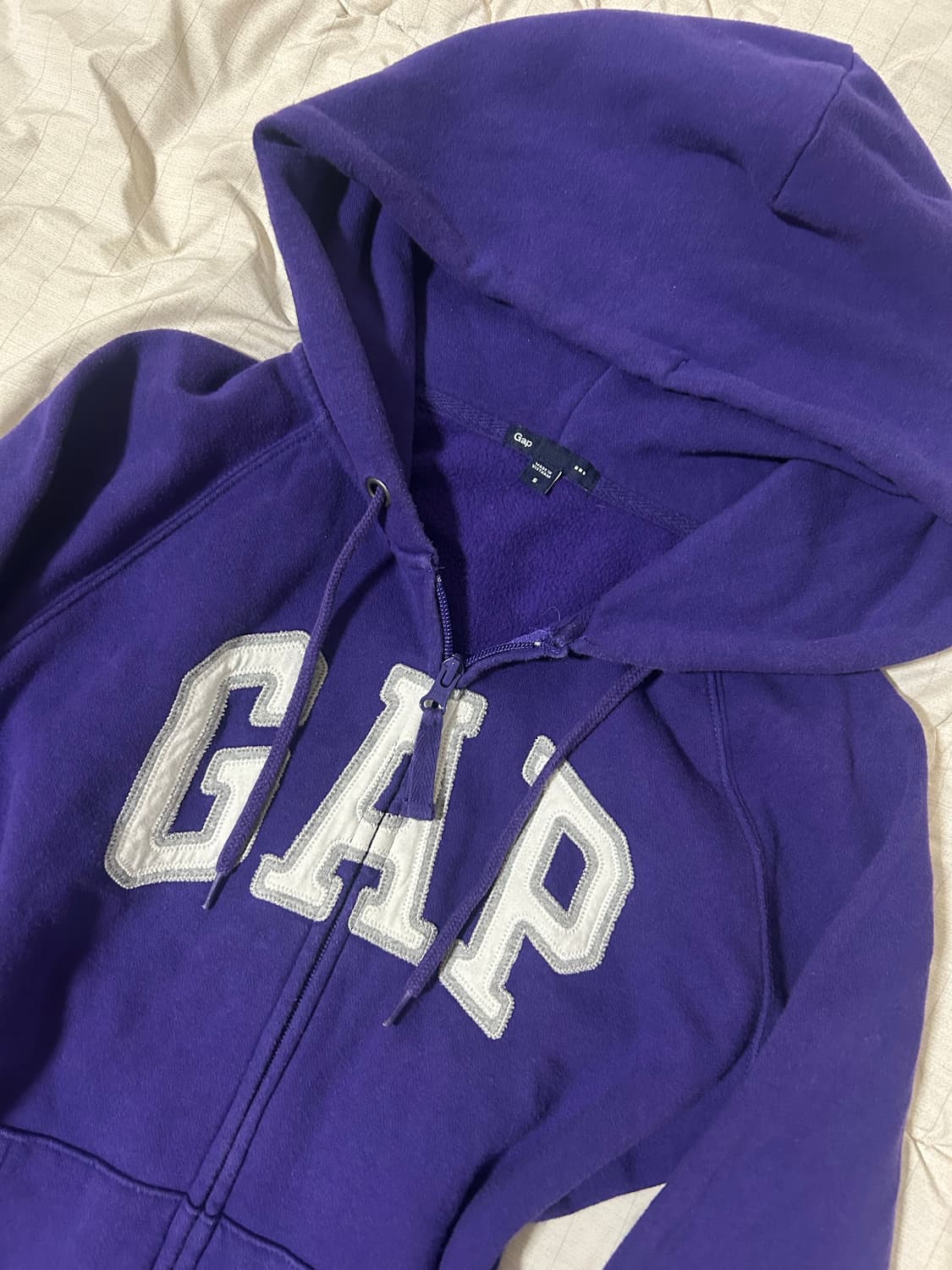 딥퍼플 갭 후드집업 상품이미지5