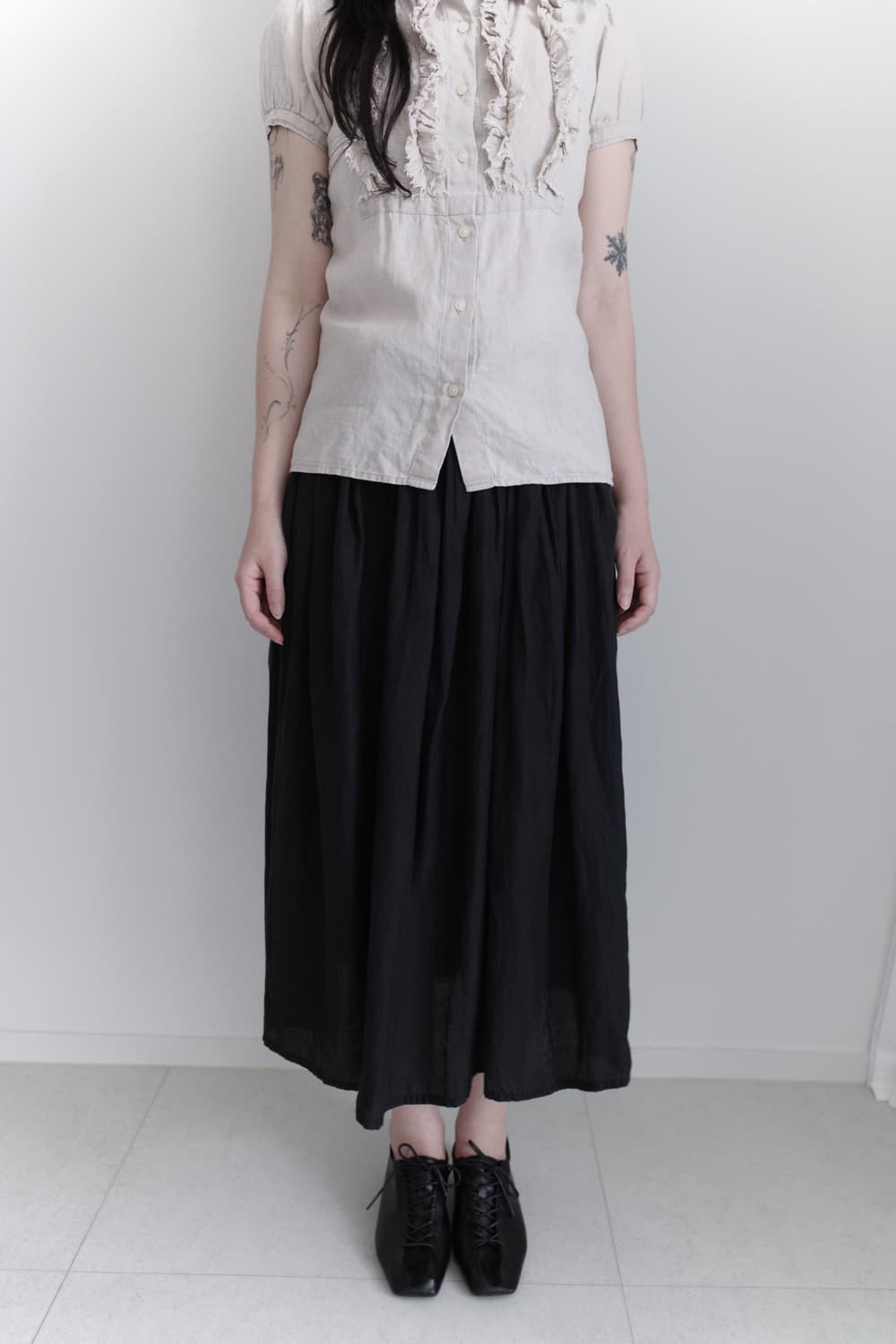 zucca) shirring skirt 상품이미지5
