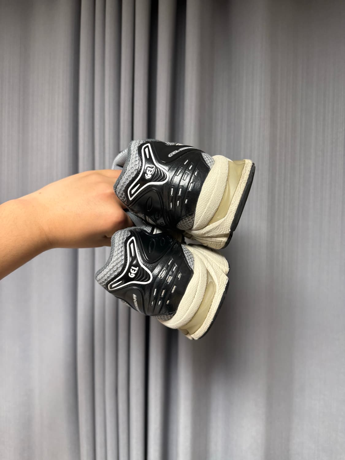 [290] 아식스 젤 카야노 14 블랙 글레이셔 그레이 상품이미지4