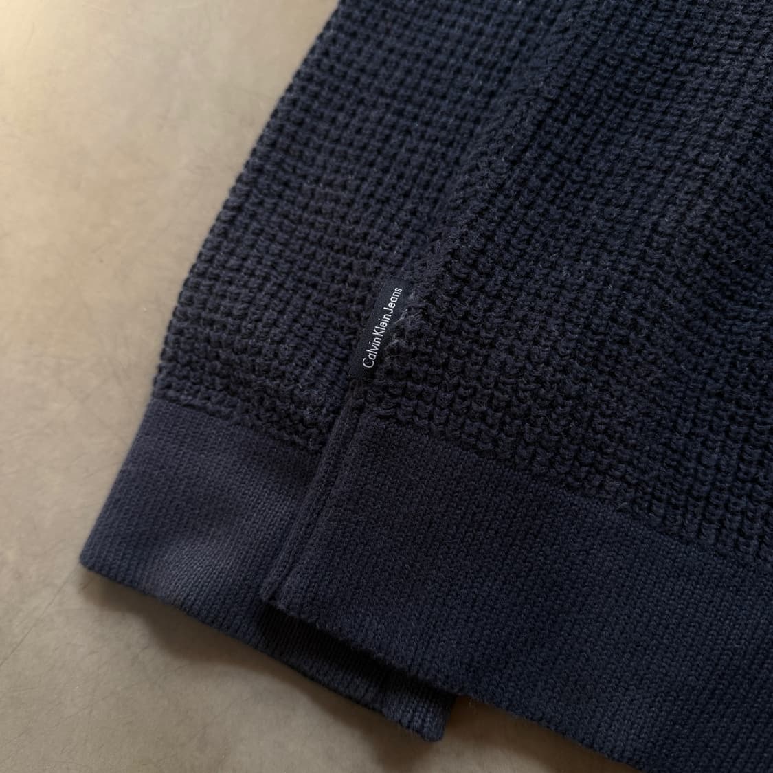 캘빈 클라인 진 코튼 니트 집업 상품이미지6