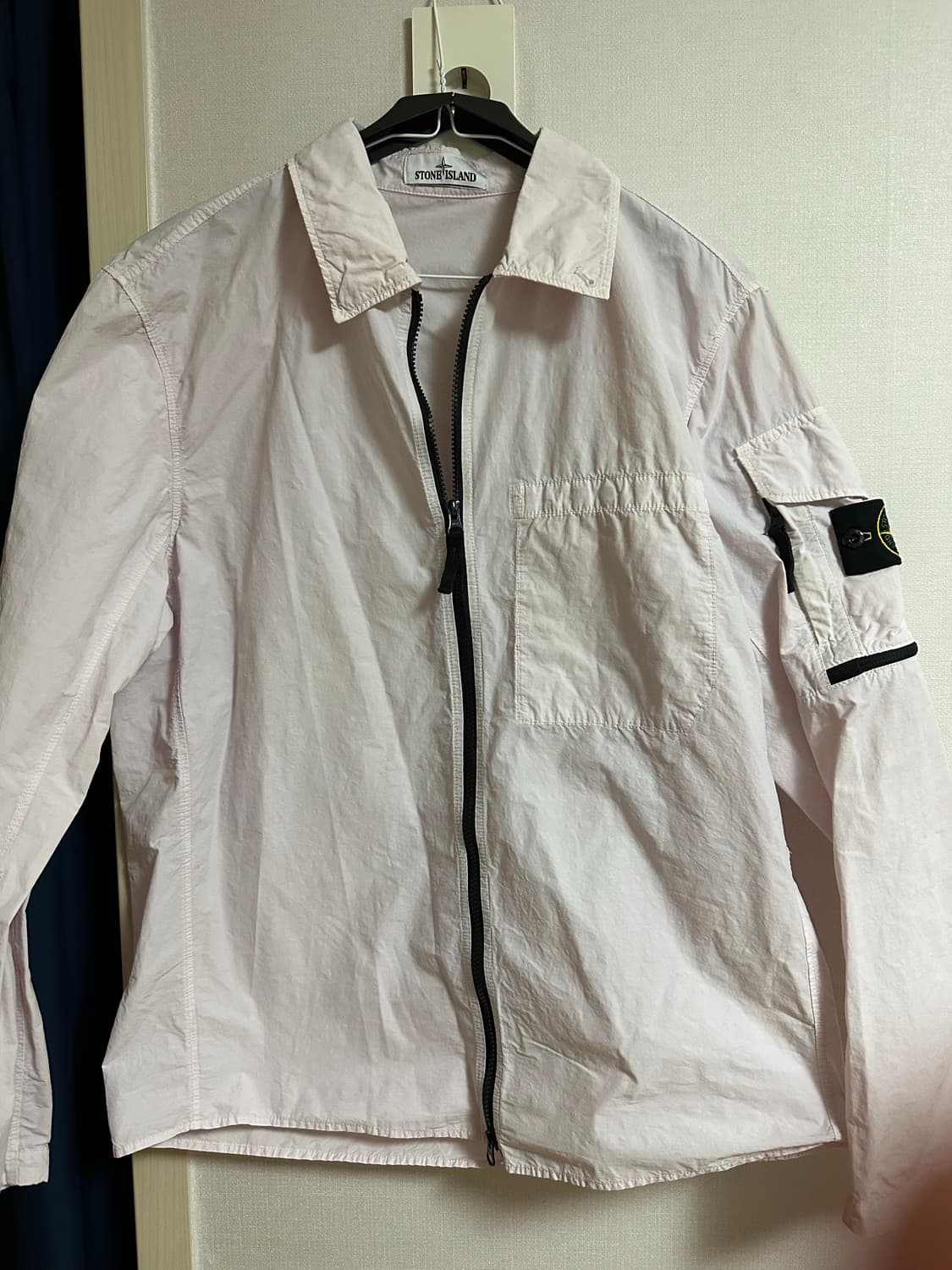 스톤아일랜드 10502 나슬란 라이트 가먼트 다이드 오버셔츠 (22SS) 상품이미지1