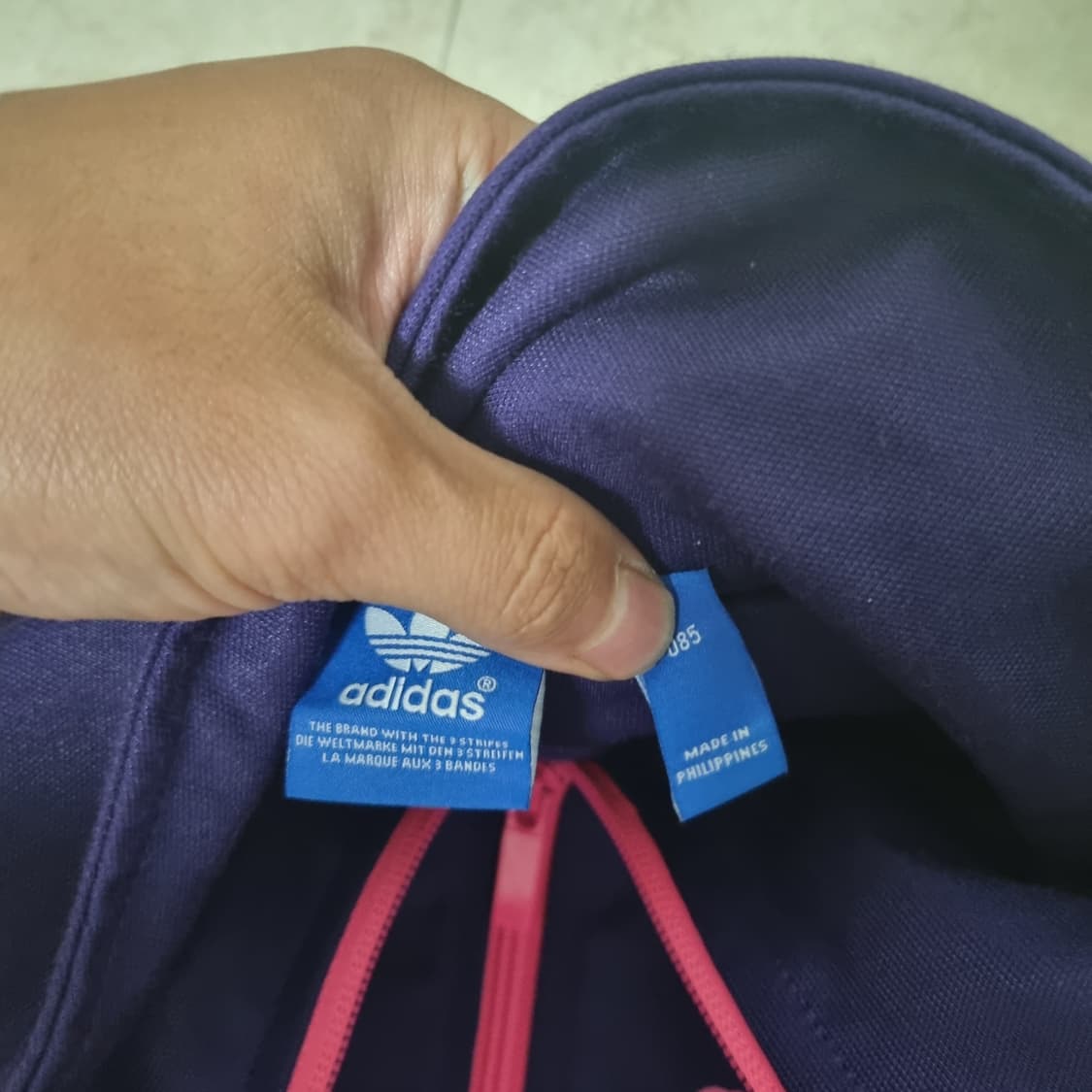 아디다스 오리지널 유로파 져지 보라 퍼플 상품이미지3