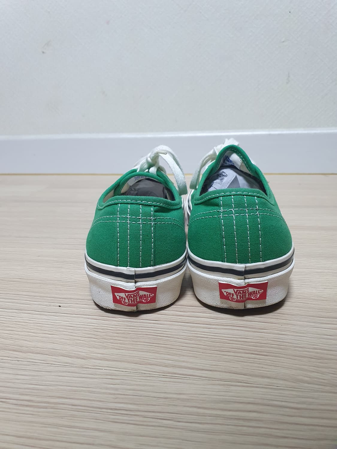반스 어센틱 그린 스니커즈 260 상품이미지5