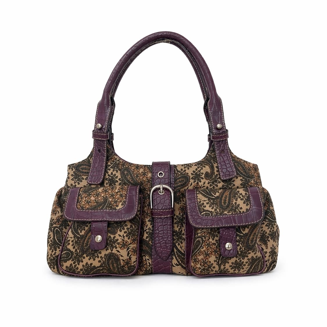 빈티지 페이즐리 패턴  y2k 숄더백 상품이미지1