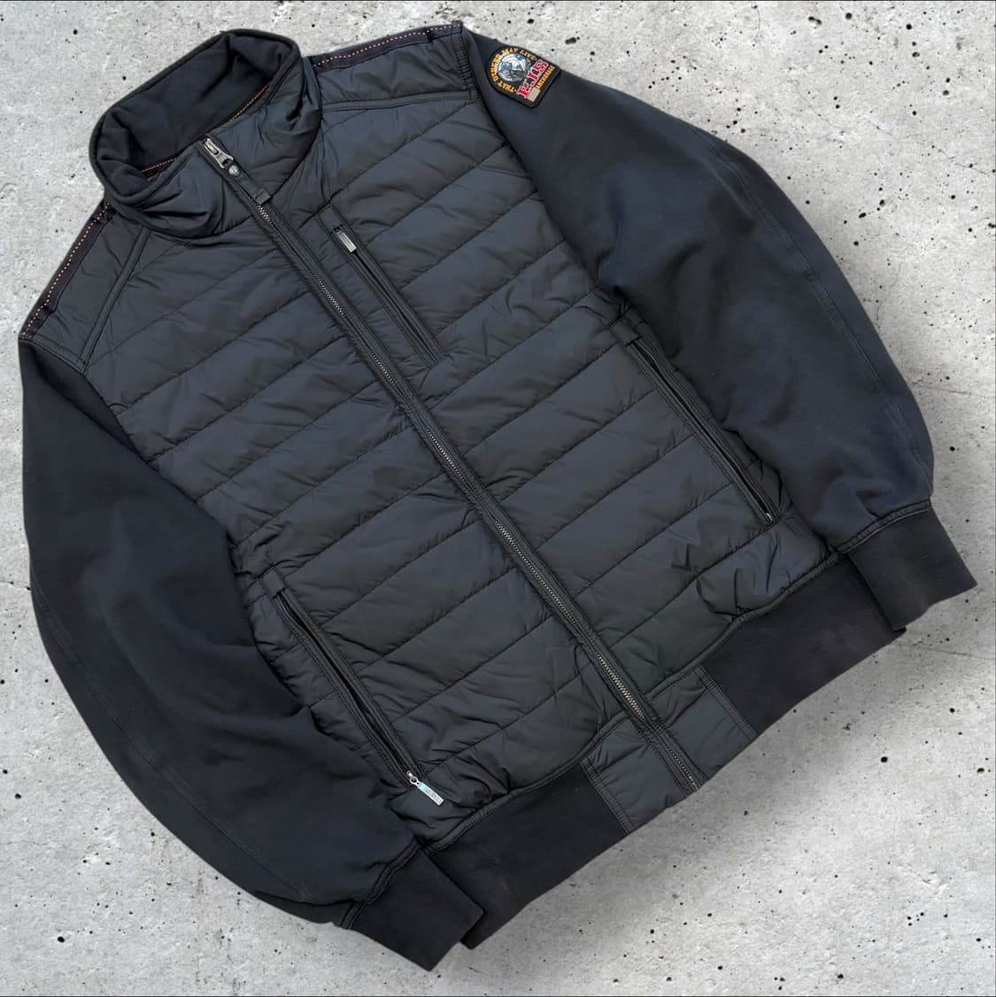 [M] 파라점퍼스 퀄팅 경량 블랙 패딩 점퍼 B962 상품이미지1