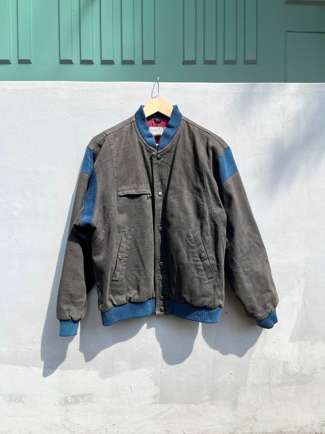 grunge sports snap bomber 상품이미지1