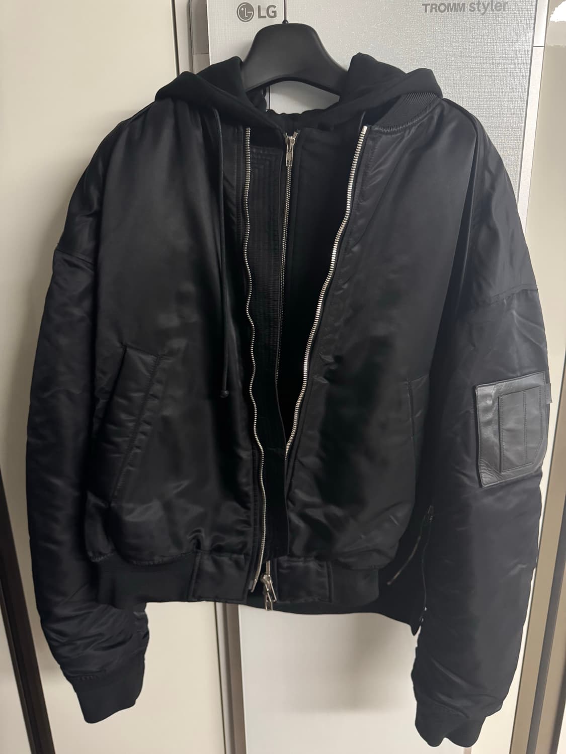 준자 21FW 후드 MA-1 자켓 (48) 상품이미지1