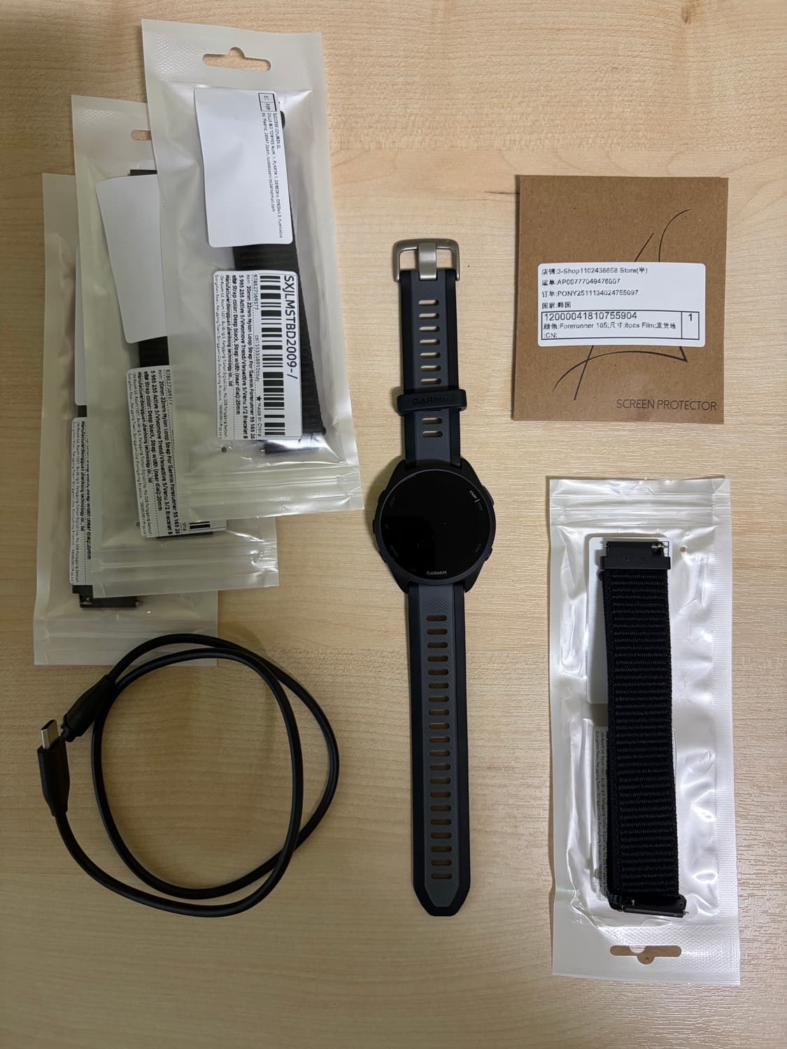 가민 포러너 165 블랙 상품이미지1