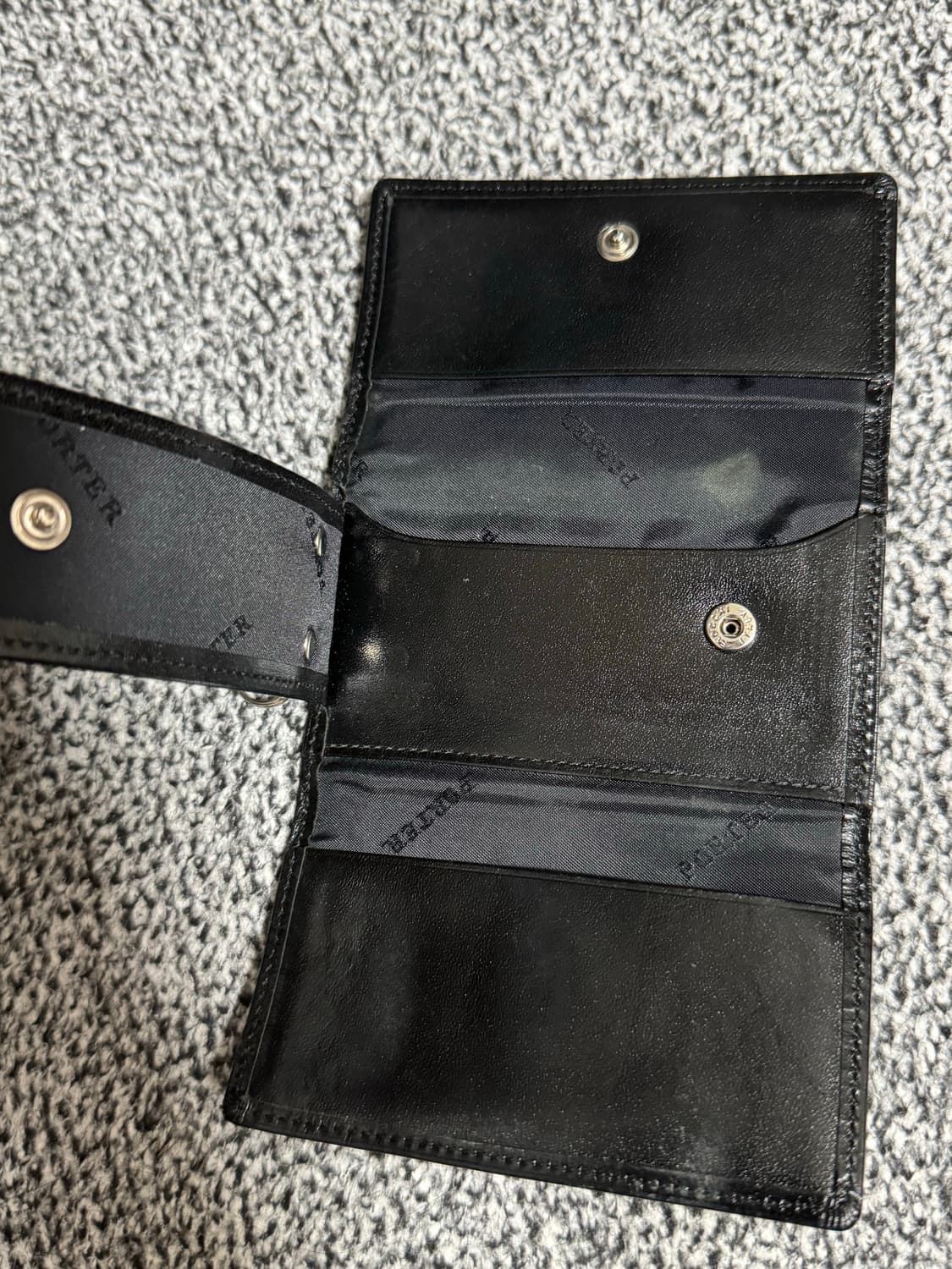 요시다포터 블랙 키케이스 카드지갑 상품이미지5