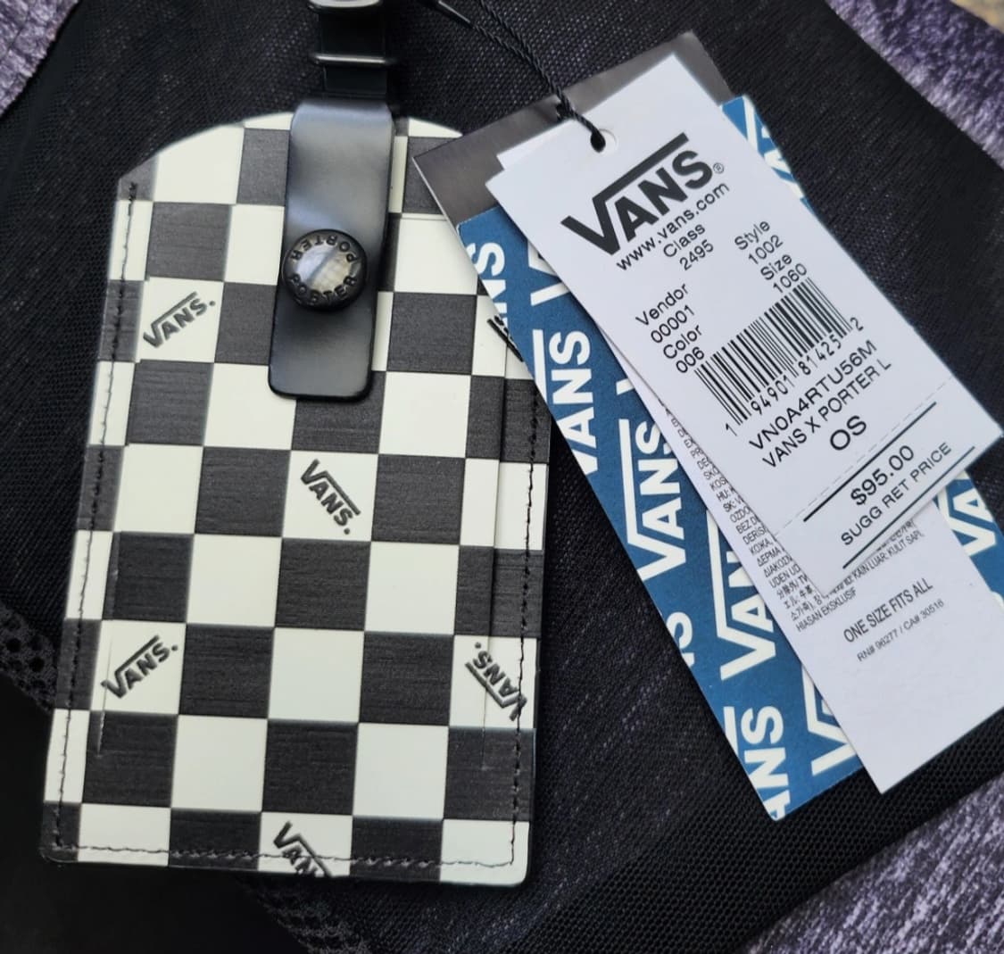 포터X반스 러기지택 새상품 상품이미지2