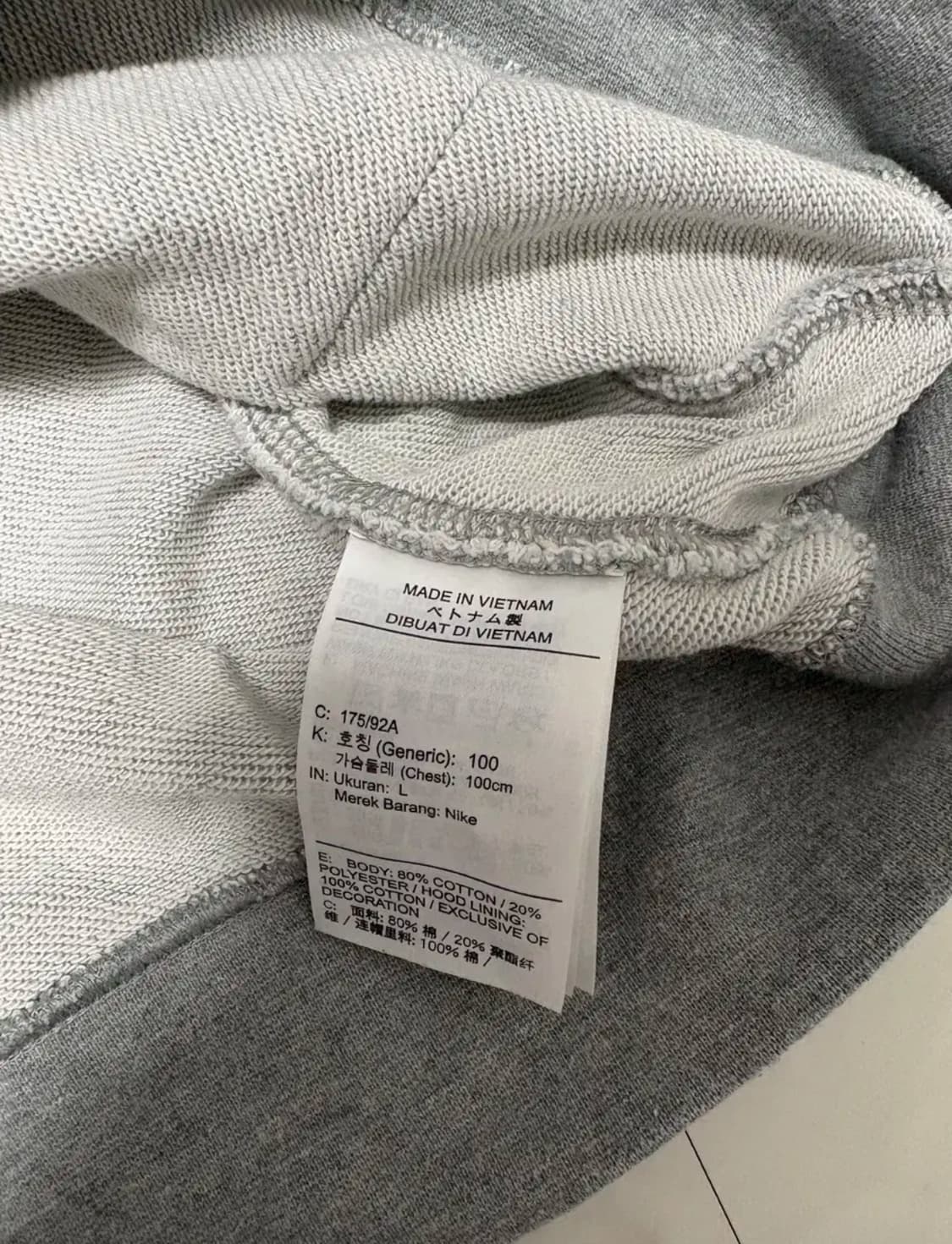 nike 클럽풀오버후디100 상품이미지3