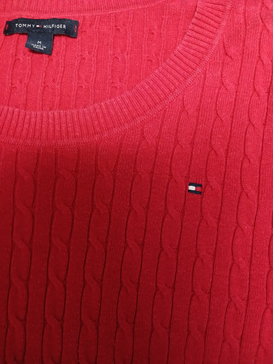 타미 딸기 꽈배기 니트 상품이미지2