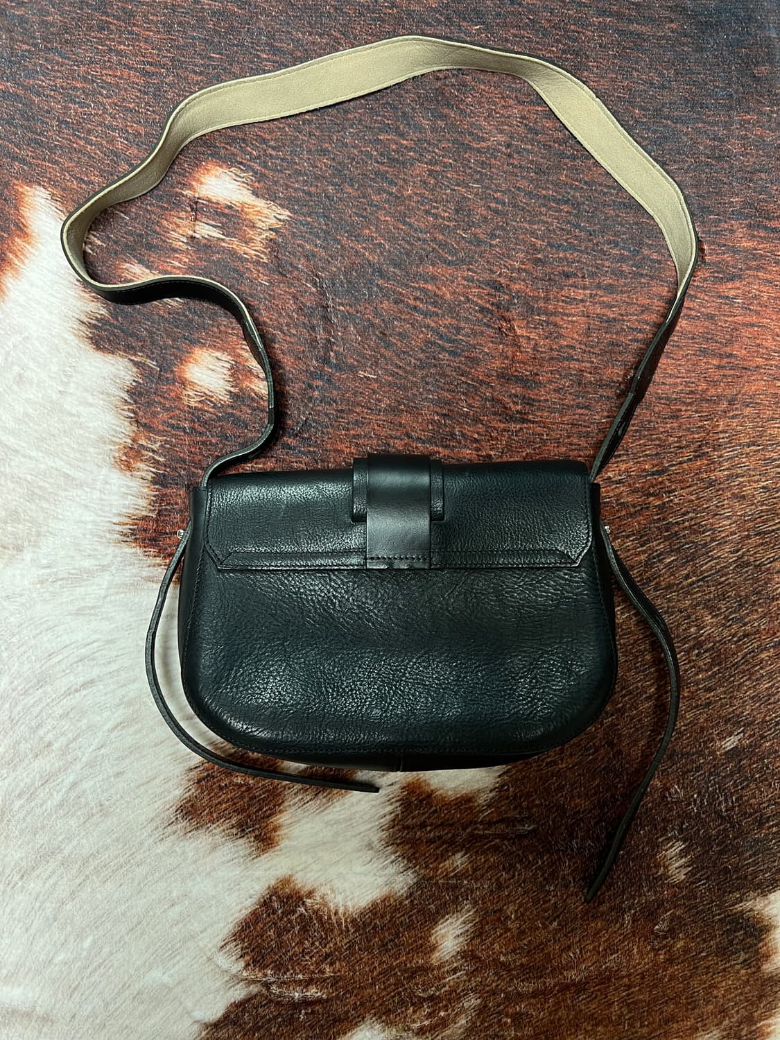 [FREE] FFROI 프루아 레더 에버백 숄더백 블랙 상품이미지3