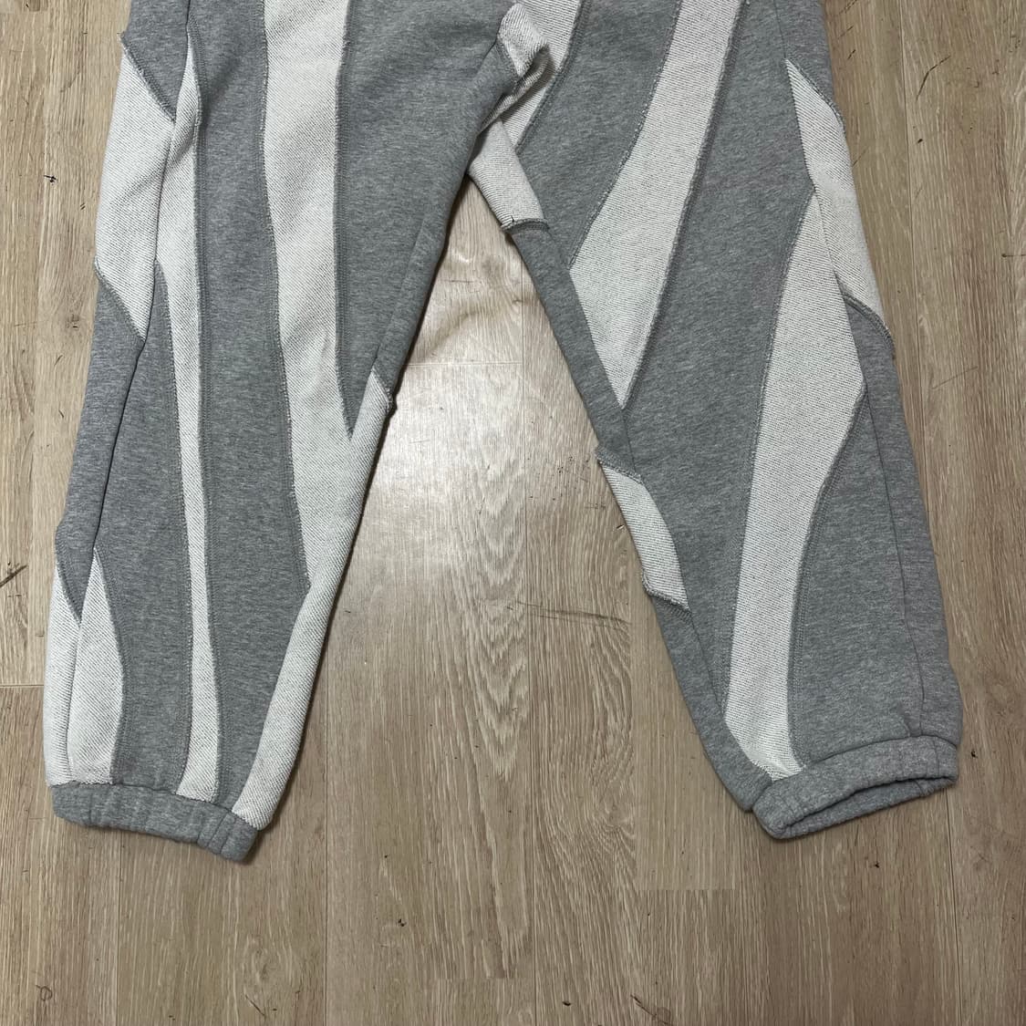 노매뉴얼 웨이브 패널 스웻 조거팬츠 S/90 상품이미지3