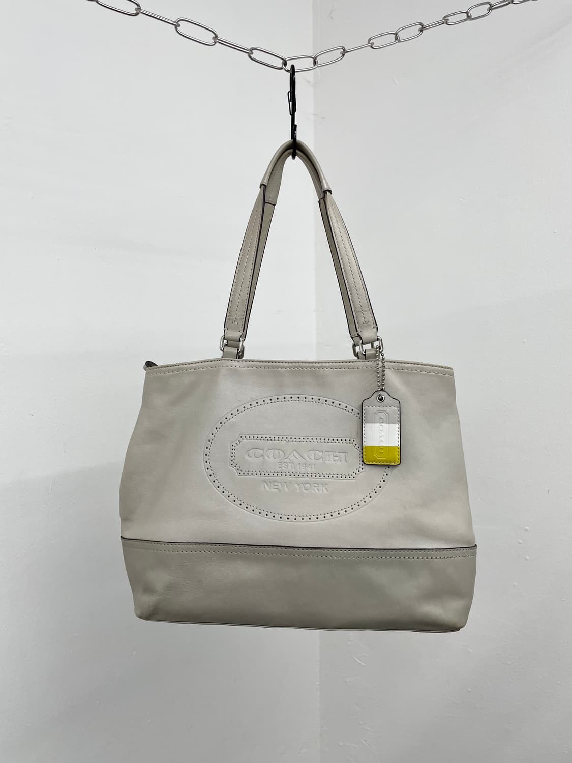 코치 로고 쇼퍼백 상품이미지1