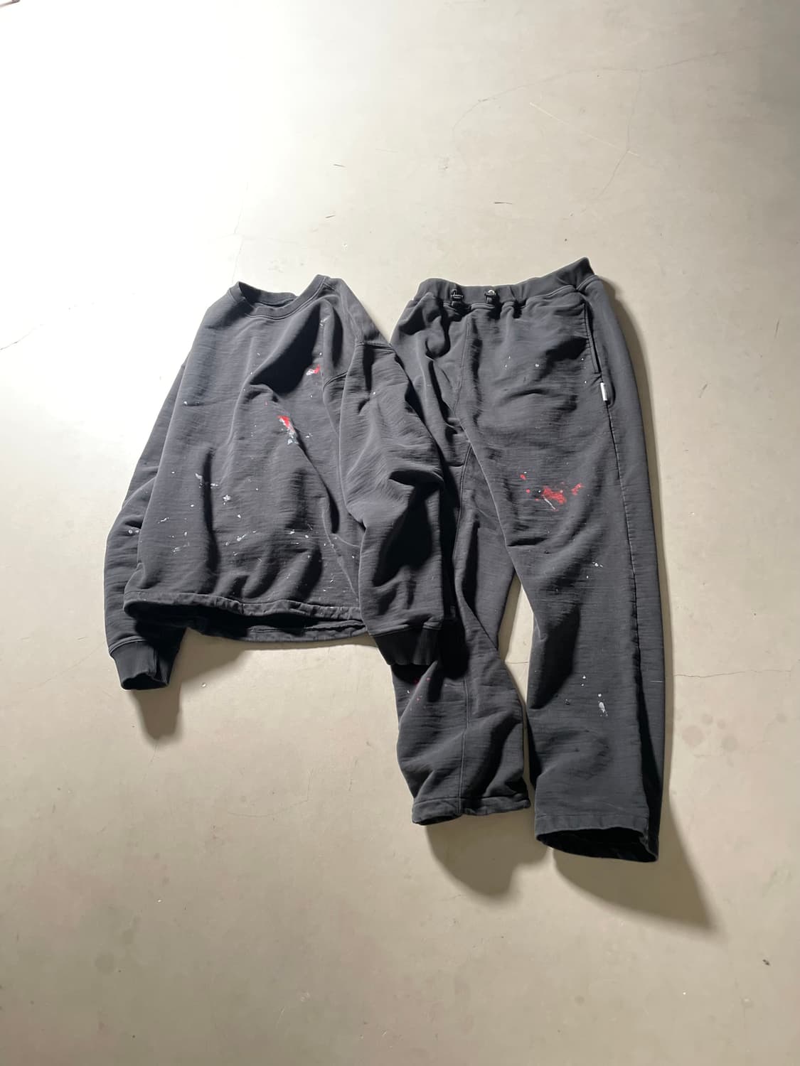 KZ Atelier Paint Detail Sweat Set-Up 상품이미지1