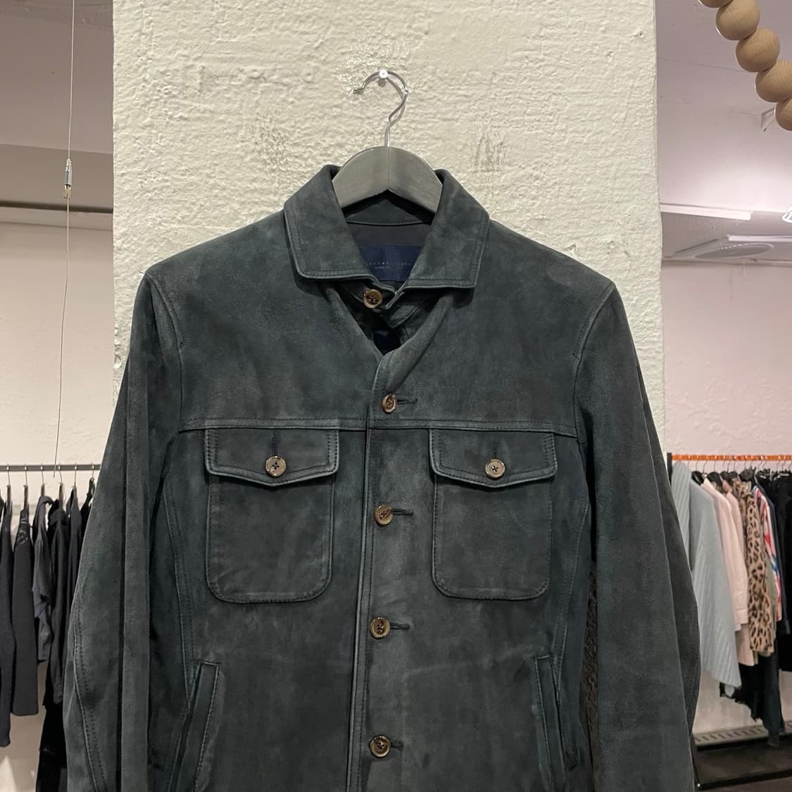 준 하시모토 레더 트러커 자켓 상품이미지2