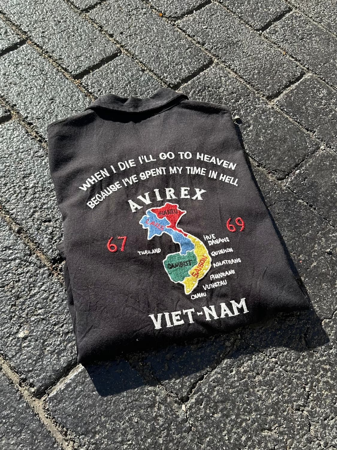 Avirex Viet-nam war detail camp shirt 상품이미지1