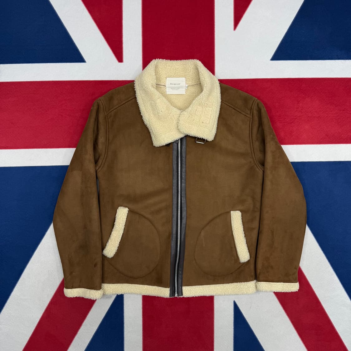 빈티지 스웨이드 무스탕 L 상품이미지1