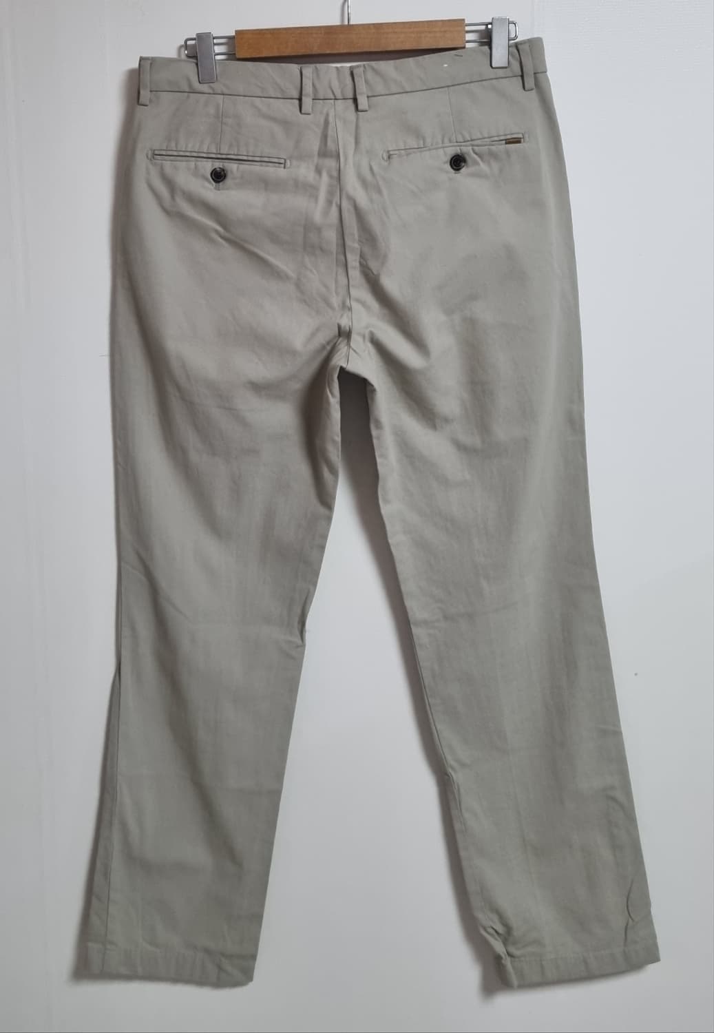 32) 헤지스 베이지 치노팬츠 면바지 상품이미지2