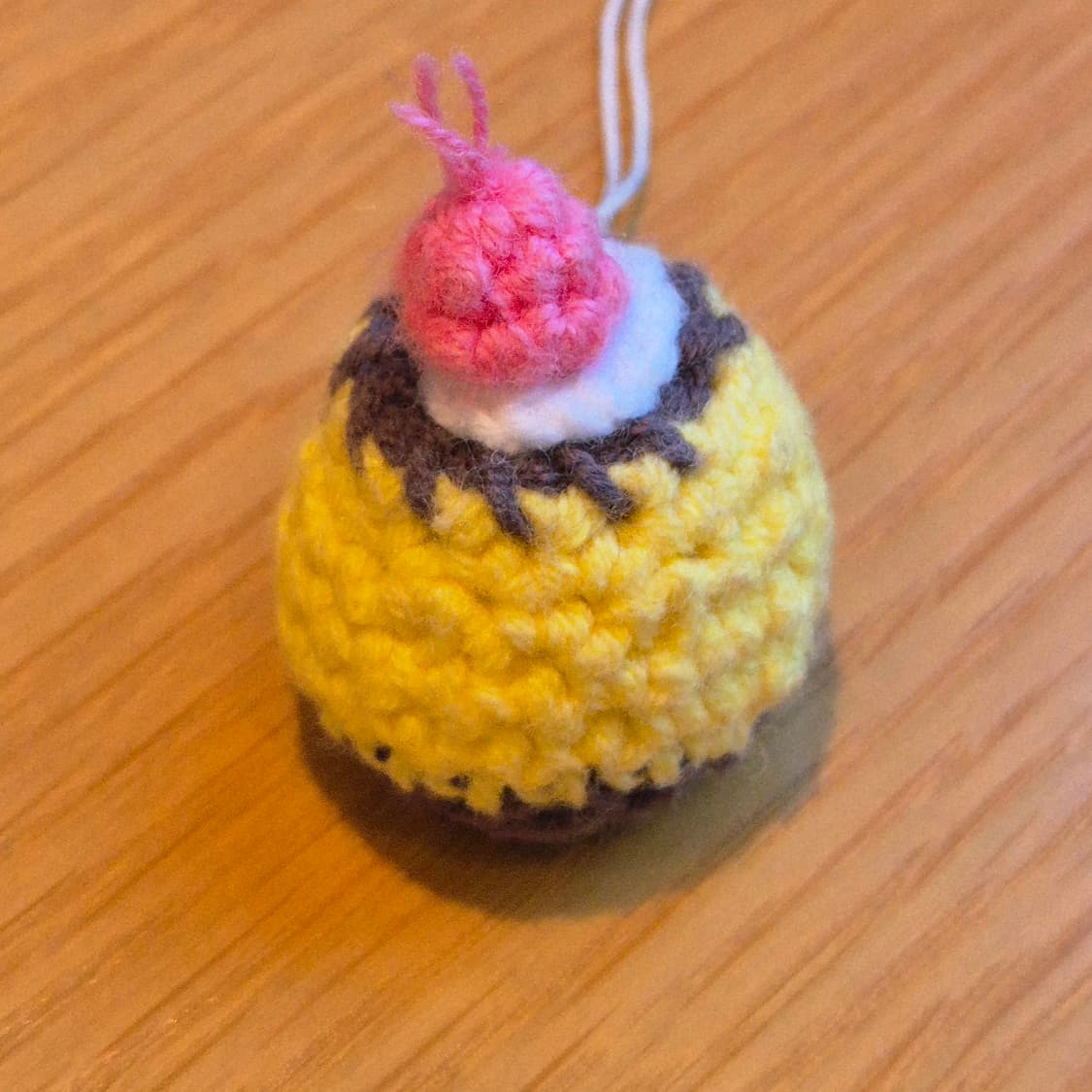 핸드메이드 뜨개 푸딩 Keyring 상품이미지4