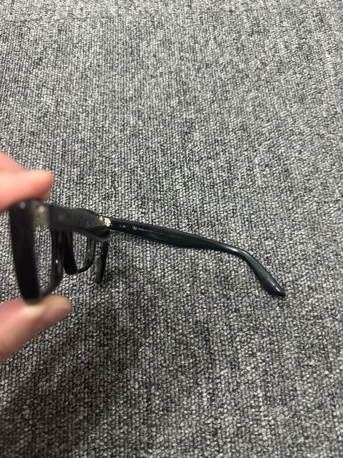 60s 레드닷 아메리칸 옵티컬 PHD 블랙 48/22 상품이미지5