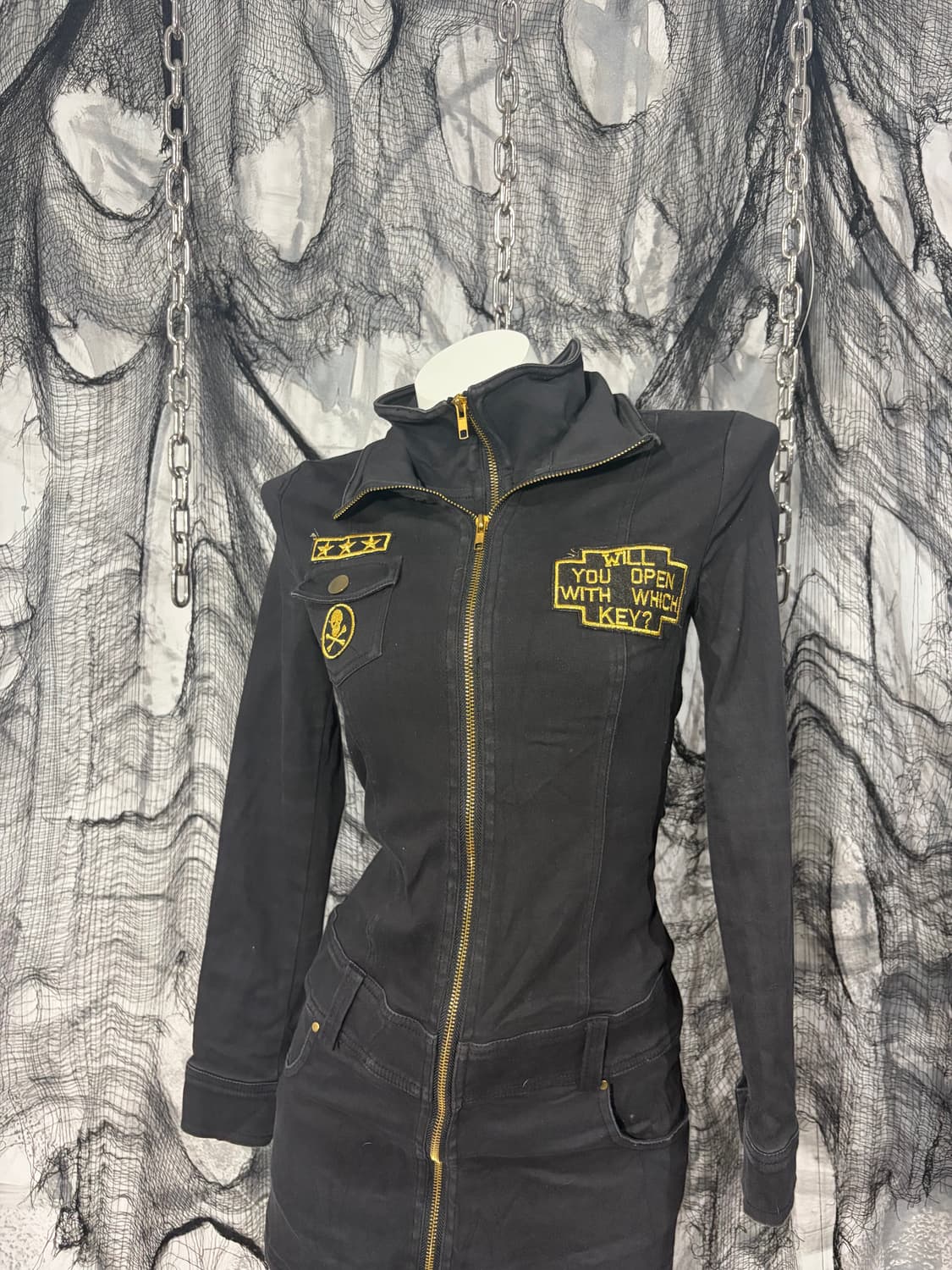 Gothic Layered washing One piece jacket  상품이미지7